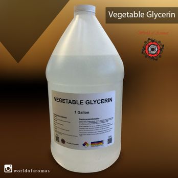 World of Aromas - Vegetable Glycerin Available: colorless and unscented liquid used in cosmetic, food products, and as base for flavor concentrates. - Perfume Near Me - Carrollton, Texas World of Aromas - Vegetable Glycerin Available: colorless and unscented liquid used in cosmetic, food products, and as base for flavor concentrates. - Perfume Near Me - Carrollton, Texas