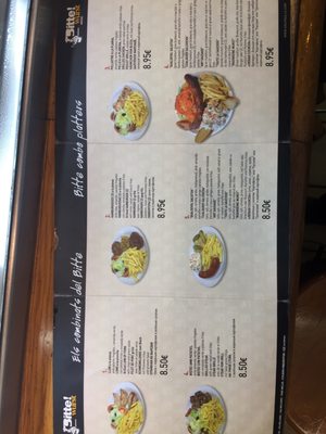 Menu photo 8 Bitte! Wurst Barcelona, B Menu photo 8 Bitte! Wurst Barcelona, B