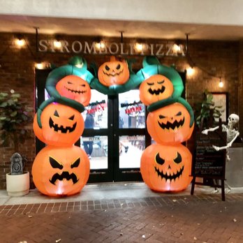 Stromboli Pizza - three pumpkins stacked on top of each other - Pizza Near Me - Plantation, Florida