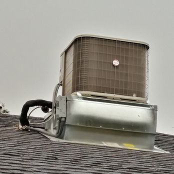 Russ Air Conditioning and Heating Services - 4ton condenser on new roof curb. - Heating & Air Conditioning/HVAC Near Me Russ Air Conditioning and Heating Services - 4ton condenser on new roof curb. - Heating & Air Conditioning/HVAC Near Me