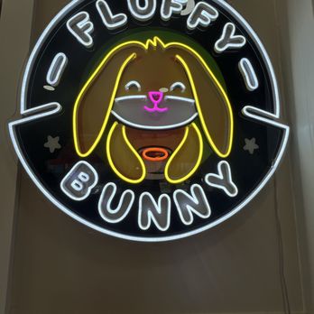 Fluffy Bunny Ranch House - Fluffy bunny, neon sign! - Modern European Near Me - Long Grove, Illinois