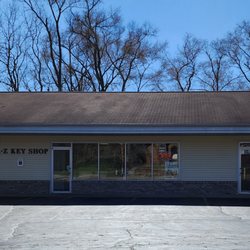 A-Z Key Shop - Building front - Spring