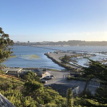 The Birds Cafe - View from dining patio - Seafood Near Me - Bodega Bay, California