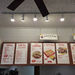 Current Menu as of March 2026 Current Menu as of March 2026