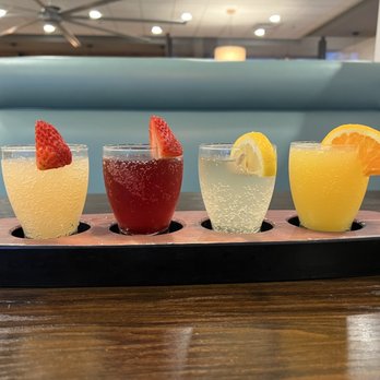 Broken Yolk Cafe - Mimosa flight - Breakfast & Brunch Near Me - Fullerton, California Broken Yolk Cafe - Mimosa flight - Breakfast & Brunch Near Me - Fullerton, California