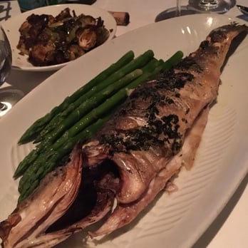 Timo - Grilled branzino with asparagus - Italian Near Me - Sunny Isles Beach, Florida Timo - Grilled branzino with asparagus - Italian Near Me - Sunny Isles Beach, Florida
