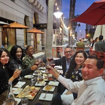 District Wine - Great place to dine with friends (outdoor area) - Wine Bars Near Me - Long Beach, California