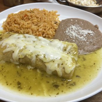 Las Cazuelas - 2 Enchiladas green sauce - Mexican Near Me - Las Vegas, Nevada