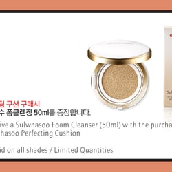 Aritaum - Free Sulwhasoo foam cleanser with purchase (September only)