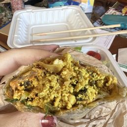 Scramble wrap, no rice Scramble wrap, no rice