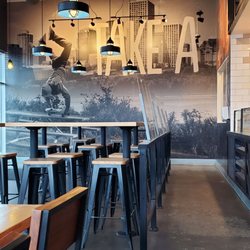 Blaze Pizza - Artsy wall