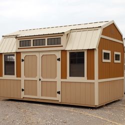 Quality Buildings - Side Loft with Dormer Windows
