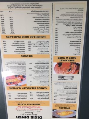 Menu photo 3 Dixie Diner Hendersonville, NC