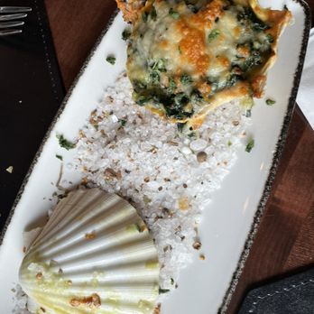 McCormick & Schmick's Seafood & Steaks - Shrimp & scallop Rockefeller - Seafood Near Me - Houston, Texas McCormick & Schmick's Seafood & Steaks - Shrimp & scallop Rockefeller - Seafood Near Me - Houston, Texas