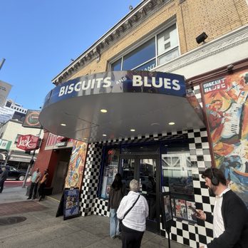 Biscuits & Blues - Exterior - near Union Square - Jazz & Blues Near Me - San Francisco, California