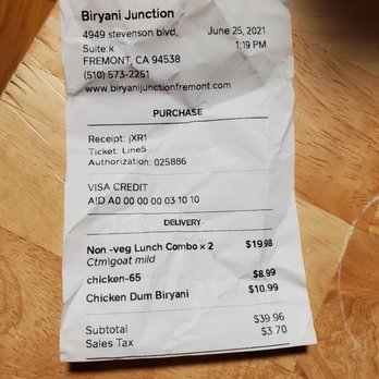 Biryani Junction - Indian Near Me - Newark, California Biryani Junction - Indian Near Me - Newark, California