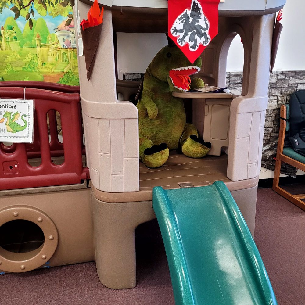 Kids Play Village - Dragon tower - Indoor Playcenter Near Me - Casper, Wyoming