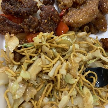 Panda Express - Panda plate: orange chicken, Beijing beef and chow mein - Chinese Near Me - Novi, Michigan Panda Express - Panda plate: orange chicken, Beijing beef and chow mein - Chinese Near Me - Novi, Michigan