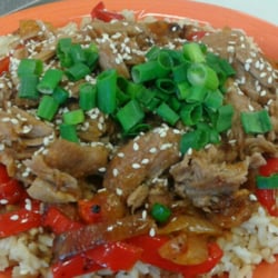Original Joe's - Korean with pork-yum!