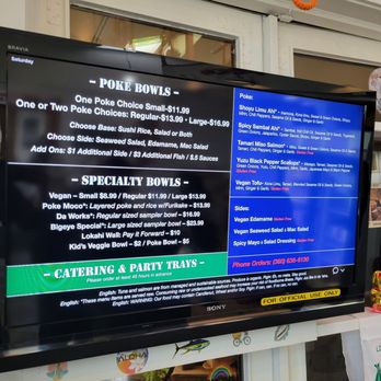 Da Poke Shop - Menu - Hawaiian Near Me - Kingston, Washington Da Poke Shop - Menu - Hawaiian Near Me - Kingston, Washington