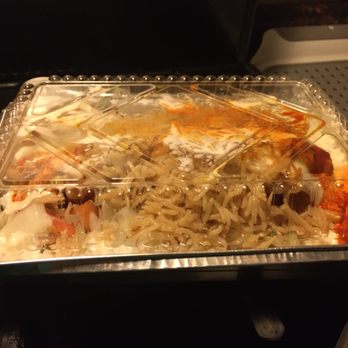 Shah's Halal Food - It's half full and I ask to add more rice and it's like 2 teaspoon added. - Halal Near Me - Selden, New York Shah's Halal Food - It's half full and I ask to add more rice and it's like 2 teaspoon added. - Halal Near Me - Selden, New York