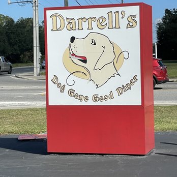 Darrell's Diner - a sign for darrell's - American Near Me - Wildwood, Florida Darrell's Diner - a sign for darrell's - American Near Me - Wildwood, Florida