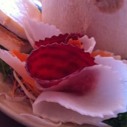 Beautiful flower came with one of the house specials