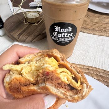 Hood Coffee - Horchata Vietnamese coffee and chorizo and beans bolillo! - Coffee & Tea Near Me - Orange, California