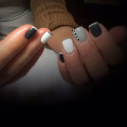 Nails at Main Street Salon - Design and Gel Fill Done by Sam H. On 4/7/16.