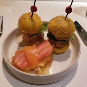 Dirt Candy - Carrot sliders - Vegetarian Near Me - New York, New York