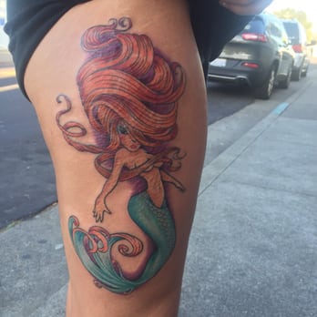 Anchor Tattoo - Mermaid by Anchor Ant! - Tattoo Near Me - Vacaville, California Anchor Tattoo - Mermaid by Anchor Ant! - Tattoo Near Me - Vacaville, California