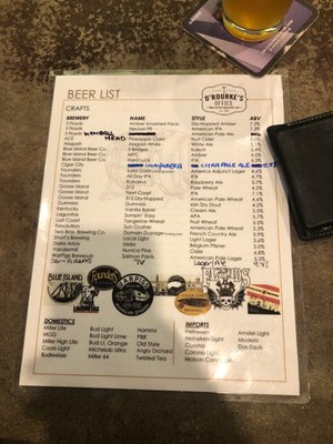 Menu photo 5 O'Rourkes Office Chicago, IL