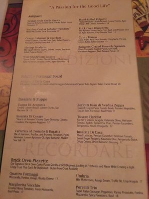 Menu photo 2 La Bella Vita - Samoset Resort Rockport, ME Menu photo 2 La Bella Vita - Samoset Resort Rockport, ME