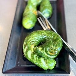 Dough Zone Dumpling House - Downtown Portland - Sweet & Sour Cucumber   甜辣小黄瓜