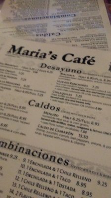 Menu photo 6 Maria's Cafe Stockton, CA Menu photo 6 Maria's Cafe Stockton, CA