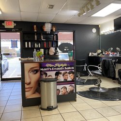 Inside the salon
