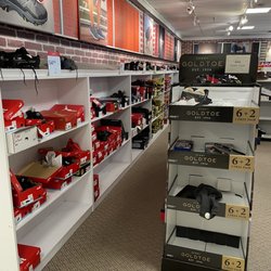 JCPenney - Shoes. Although they are picked through and disheveled.