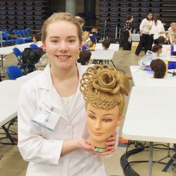 Hairmasters Institute of Cosmetology - National champion Rebekah