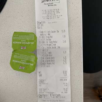 Sonic Drive-In - As you can see I paid for these but should have gotten the regular ranch that's came with the order. - Fast Food Near Me - Capitol Heights, Maryland Sonic Drive-In - As you can see I paid for these but should have gotten the regular ranch that's came with the order. - Fast Food Near Me - Capitol Heights, Maryland