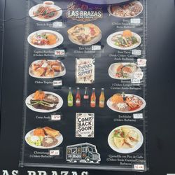 Las Brasas - Menu