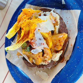 Nixta Taqueria - Seasonal Tostada - Mexican Near Me - Austin, Texas Nixta Taqueria - Seasonal Tostada - Mexican Near Me - Austin, Texas
