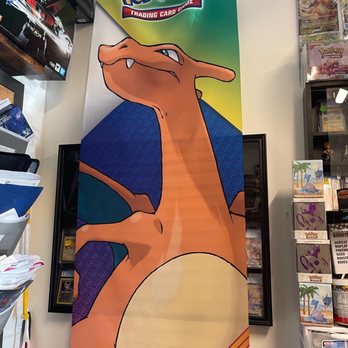 Andyseous Odyssey - Pokémon sent us banners for the store - Hobby Shops Near Me - Dallas, Texas