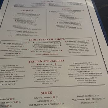 Mia Rosebud - Menu - Italian Near Me - Boca Raton, Florida