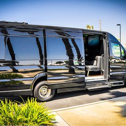 Celebrity Limousine - Luxury Party Bus - Mercedes Benz Party Limo Exterior