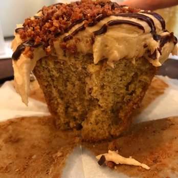 Baked & Wired - Elvis, with candied bacon - Bakeries Near Me - Washington, DC, District of Columbia Baked & Wired - Elvis, with candied bacon - Bakeries Near Me - Washington, DC, District of Columbia
