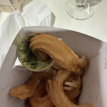 Alhambra - Churros dipped in Pistachios - Churros Near Me - Granada, GR