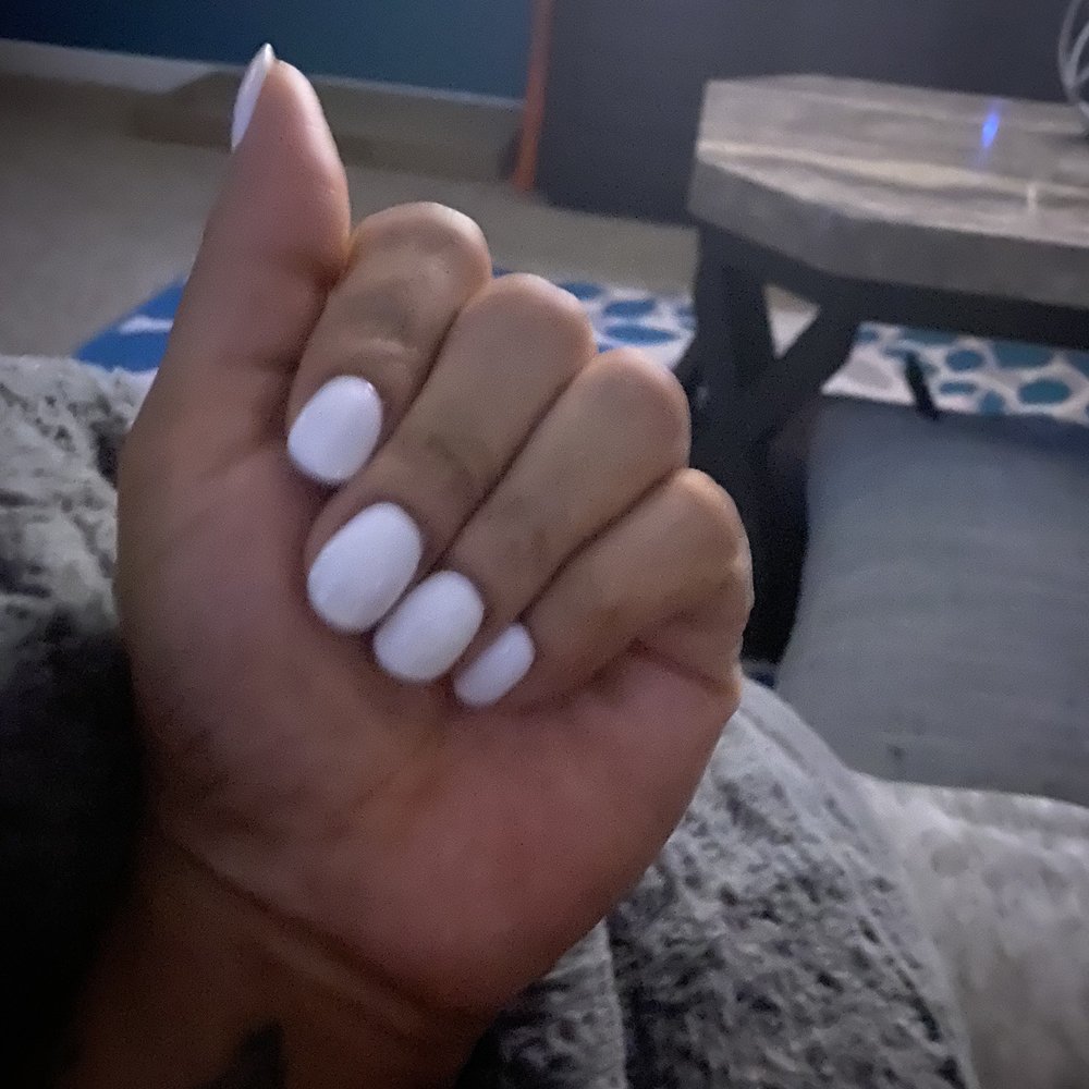 Wynn Nail Spa - Finished product! I love a white nail - Nail Salons Near Me - Glenn Heights, Texas Wynn Nail Spa - Finished product! I love a white nail - Nail Salons Near Me - Glenn Heights, Texas