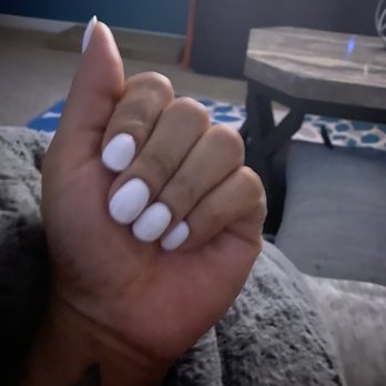 Wynn Nail Spa - Finished product! I love a white nail - Nail Salons Near Me - Glenn Heights, Texas Wynn Nail Spa - Finished product! I love a white nail - Nail Salons Near Me - Glenn Heights, Texas