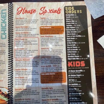 Casa Tequila Mexican Grill - Menu Page 6 - Mexican Near Me - Rock Hill, South Carolina Casa Tequila Mexican Grill - Menu Page 6 - Mexican Near Me - Rock Hill, South Carolina