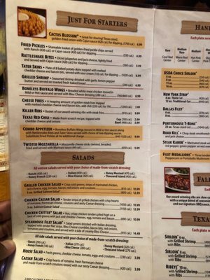 Menu photo 5 Texas Roadhouse Montgomery, AL Menu photo 5 Texas Roadhouse Montgomery, AL
